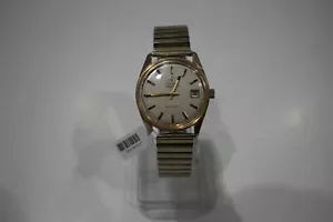Cyma Navystar Date Automatic Gold Plated Men's Watch - Picture 1 of 7