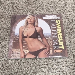 SEALED 2002 Sports Illustrated Swimsuit Calendar 12" x 12" Heidi Klum,Molly Sims - Picture 1 of 2