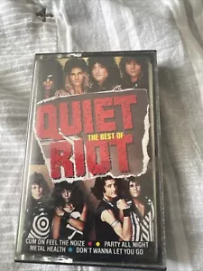 The Best Of Quiet Riot Cassette Tape 1989 - Picture 1 of 2