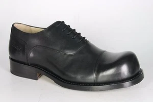 1006 Hobo Scarpe con Lacci Charly Marcelle Black con Guardolo Scarpe - Imagen 1 de 5