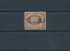 1892 SAN MARINO, n. 9a, 5 Cent out of 30 Cent Brown Coat of Arms - Upturned Over