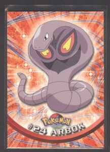 #24 Arbok | 1999 Pokémon TV Anime S1 | EX | Green Logo - Picture 1 of 2