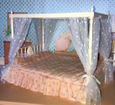 VINTAGE PEDIGREE SINDY DOLL DOUBLE FOUR POSTER BEDROOM HOUSE FURNITURE