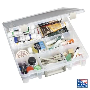 ARTBIN SUPER SATCHEL STORAGE BOX for craft is stackable with 6 compartments - Picture 1 of 2