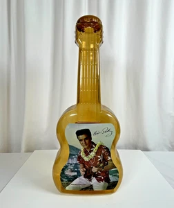 Elvis Presley Blue Hawaii Gitarre Coin Bank Snack Factory Gourmet Popcorn leer - Bild 1 von 10