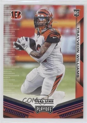 2019 Panini Playoff Rookies Goal Line Trayveon Williams #276 Rookie RC - Image 1 of 2