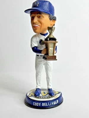 Cody Bellinger Signed Quakes 2016 MVP Bobblehead Dodgers PSA RG03618 - Image 1 of 4