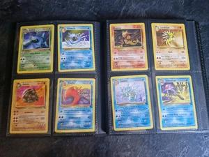 Pokémon TCG Cards Wotc Bundle 70 Cards With Binder - No dupes - Common / Uncom - Picture 1 of 11