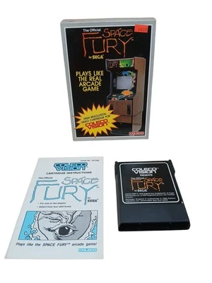 ColecoVision ~ Space Fury by SEGA 1982 Complete in Box w/ Manual CIB - Image 1 of 2