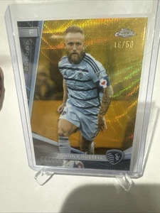 2024 Topps Chrome Mls - Johnny Russell #35 Gold Refractor /50 - Picture 1 of 6