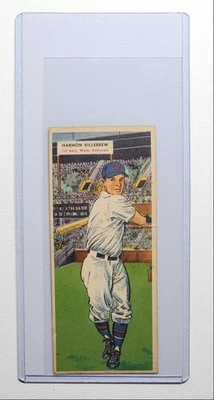 Johnny Podres Harmon Killebrew 1955 Topps Doble Cabeza Rookie RC Q5902 Foto 1 de 2