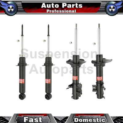 KYB Front Rear Shocks Struts Fits 1991 1992 1993 1994 1995 1996 Infiniti G20 - Image 1 of 4