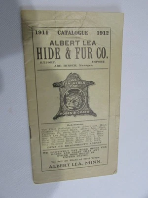 Albert Lea Hide & Fur Co. 1911 - 1912 年目录 Albert Lea, Minn. — 第 1/3 张图片