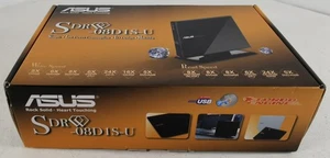 ASUS SDRW-08D1S-U External Slim USB DVD/CD Writer Drive — Boxed, Complete - Picture 1 of 11