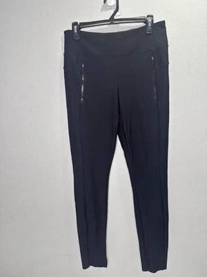 Athleta Stellar Tight Black Fitted High Rise Pants Size Medium Tall - Image 1 of 4