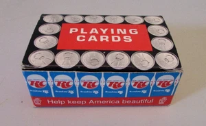 Royal Crown Cola RC Playing Cards 2 vtg Sealed Decks in Original Box Soda HTF - Picture 1 of 12