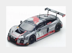 1:43 Spark Audi R8 Lms Team Audi Sport Team Wrt #5 11Th 24H Spa 2017 SB147 Model - Picture 1 of 2