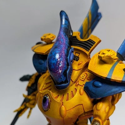 Well Painted Aeldari/Eldar Iyanden Wraithknight Warhammer 40k-Magnetised Weapons - Image 1 of 4
