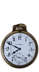 1907 SANGAMO 16S 21 Jewels Railroad Gold Filled Pocket Watch RUNS    - Picture 1 of 23