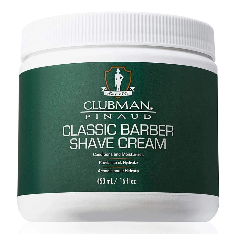 Clubman Classic Barber Shave Cream 16 Ounce 40329