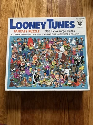 Looney Tunes Vintage Whitman 1981 Jigsaw Puzzle Bugs WB 300 Pc Complete Pls Read - Image 1 of 4
