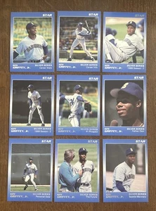 1988 Star Baseball Silver Series Ken Griffey Jr 9 Karten Set blau - Bild 1 von 2