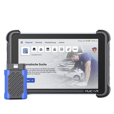 2025 MUCAR 892BT KFZ OBD2 Diagnosegerät Alle System 34 Reset Aktive Test CANFD - Bild 1 von 4