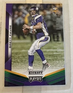 2019 Panini Playoff - Brett Favre #145 Kick Off - Picture 1 of 2