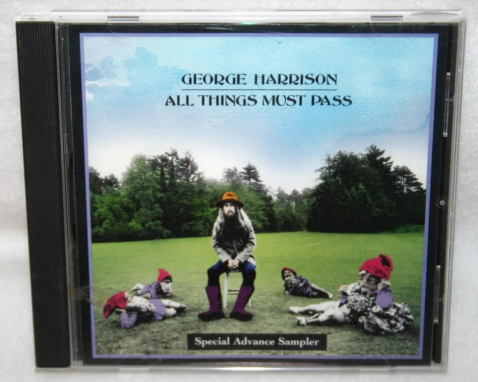 GEORGE HARRISON All Things Must Pass Special Advance Sampler CD PROMO 2001 - Image 1 of 3