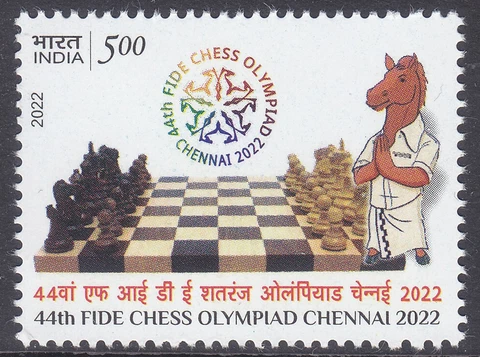 India - New Issue 2022-07-20 (3486) Chess Olympiad Cover