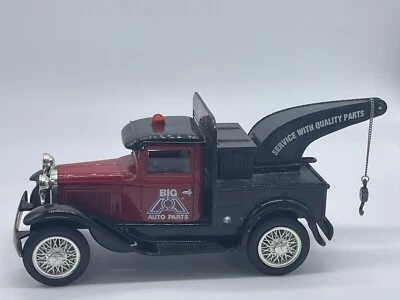 Camión grúa Big A Auto Parts 1929 modelo A Liberty Classics banco fundido a presión Foto 1 de 4