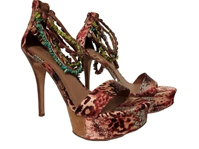 Женские туфли ZIGiny Vavoom многоцветный с открытым носком назад молнии 8 М платформе  - Изображение 1 из 4