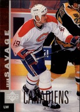 1997-98 Upper Deck Canadiens Hockey Card #299 Brian Savage