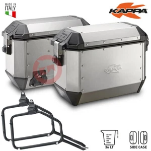 VALIGIE LATERALI KAPPA K'MISSION 36L + KL650 KTM ADVENTURE 950 2003-2014 - Picture 1 of 8