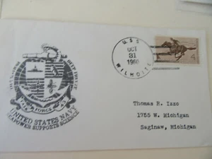 Navy Operation Deep Freeze Cover For U.S.S. Wilhoite-Ship's Cancel Issue 1960 #1 - Picture 1 of 2