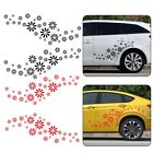 Lot coloré de 60 autocollants PVC fleurs de voiture pour décoration de carross
