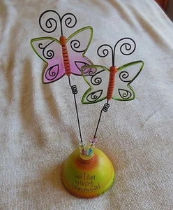 Colorful Blessings Desktop Butterfly Decor by Fitz & Floyd - Picture 1 of 5