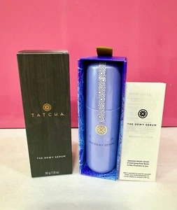Tatcha The Dewy Serum Plumping & Smoothing Treatment 1 oz./30 g. New in Box - Picture 1 of 7