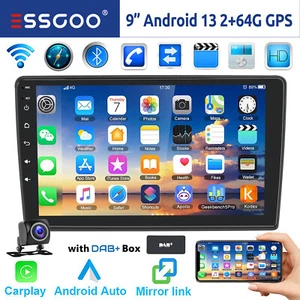 DAB+ 64G Android 13 Carplay Autoradio GPS Navi RDS KAM Für Hyundai i30 2012-2016 - Bild 1 von 14