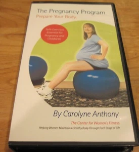 Pregnancy Program, Balance Ball Fitness W/ Carolyne Anthony VHS Fitness - Bild 1 von 2