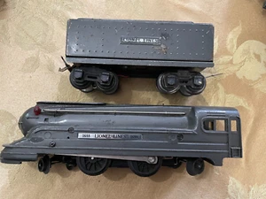 Lionel Lines #1688 O Guage Art Deco Pre-war Steam Locomotive with Coalcar Tender - Picture 1 of 1