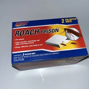 PIC Roach Prison, Pest Free Living, Cockroach Trap, 2 traps in every box - Picture 1 of 3