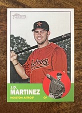 2012 Topps Heritage J.D. Martinez #262 Houston Astros