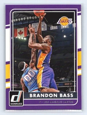 2015 Donruss Brandon Bass #42   Los Angeles Lakers - Image 1 of 2