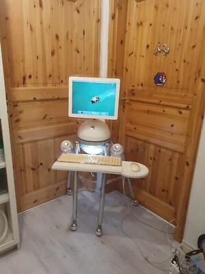  Apple iMac G4 Die Lampe Mit Spezialangefertigten Designertisch Rarität  - Bild 1 von 4