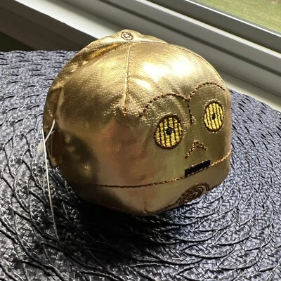 NWT Hallmark Star Wars Fluffballs C3PO Christmas Ornament Decoration 2016 - Image 1 of 4