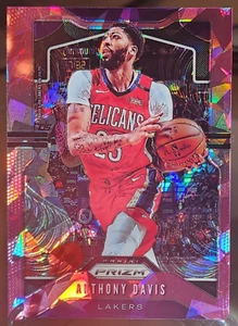 Anthony Davis 2019-20 Panini Prizm Pink Ice Prizm #222 New Orleans Pelicans - Picture 1 of 2