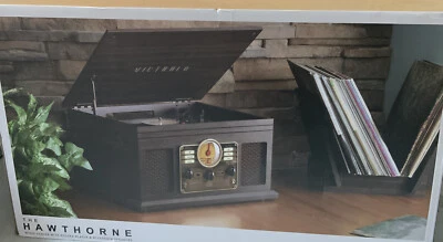 ⚡️Victrola The HAWTHORNE Record Player With Bluetooth Speaker - Image 1 of 3