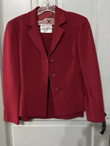 Cheap & Chic Moschino Blazer & Skirt Suit Size 6 Women's Luxury - Picture 1 of 13