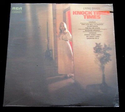 LIVING BRASS-KNOCK THREE TIMES & OTHER HITS-POP-CAS2494-1971-SEALED LP - Image 1 of 4